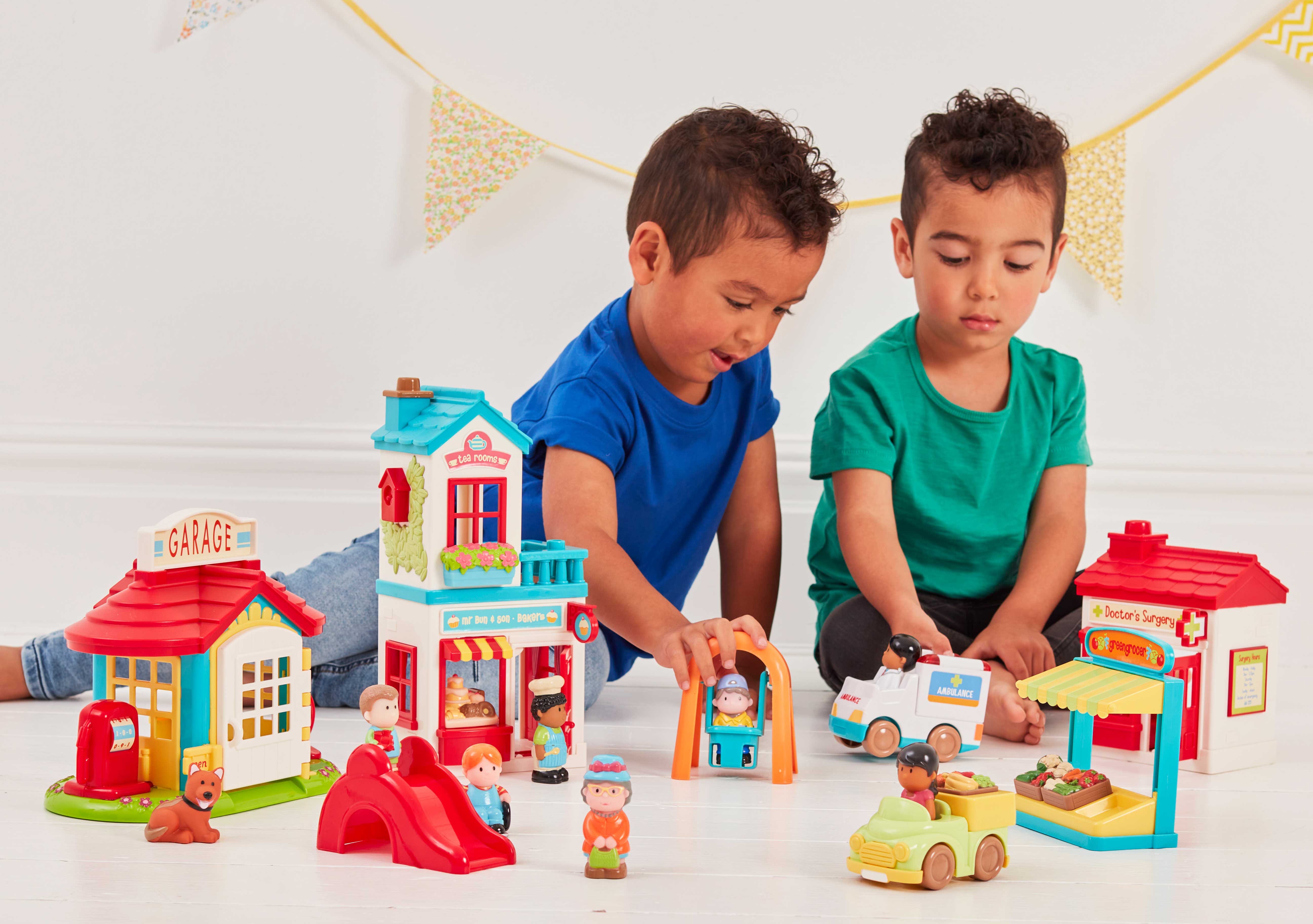 Happyland village playset.