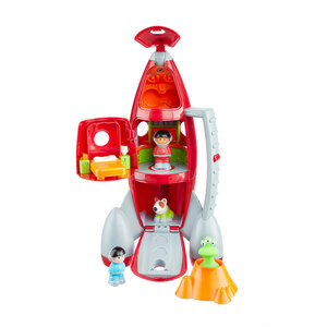 Happyland Lights And Sounds Lift Off Rocket