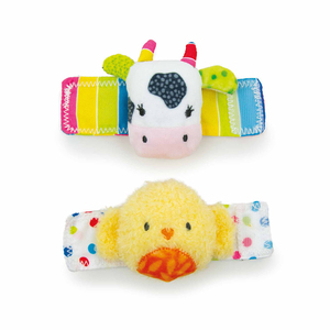 Blossom Farm Baby Wrist Rattles