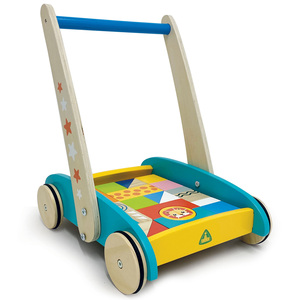 Early Learning Centre Wooden Toddle Truck and Bricks