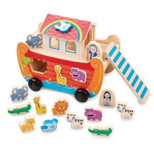 Early Learning Centre Wooden Noah's Ark Shape Sorter