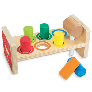 Early Learning Centre Wooden Hammer Bench