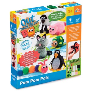 Out of the Box Pom Pom Pals Craft Set