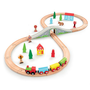 Early Learning Centre Wooden Little Town Train Set