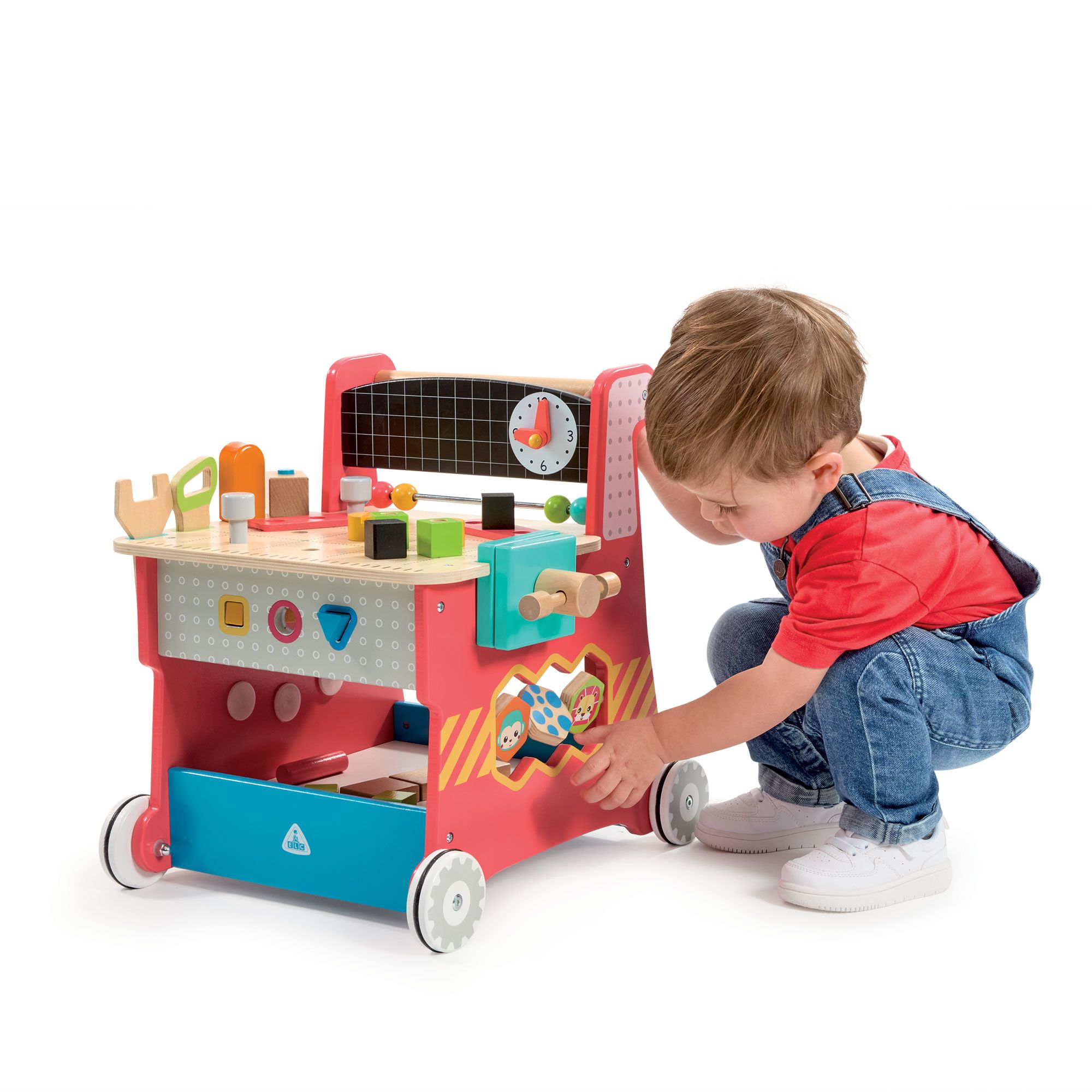 Early learning centre workbench.