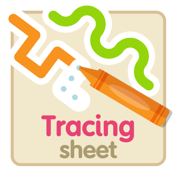 Pattern Tracing Activity Sheet